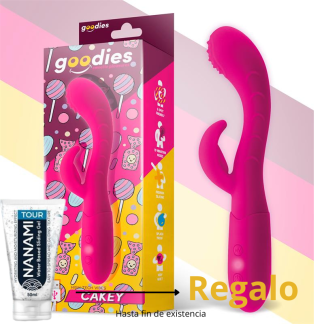 VIBRADOR CON PUNTO G CAKEY