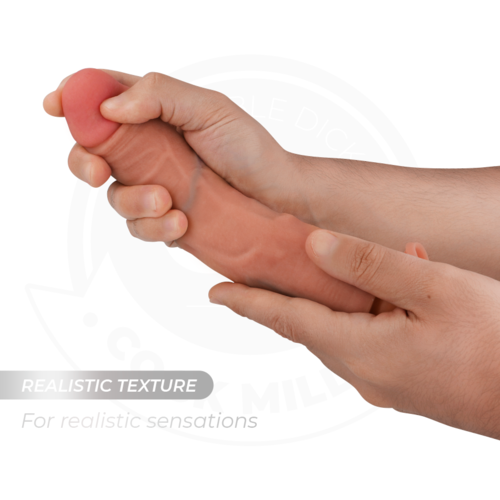 COCK MILLER – DILDO HIPERREALÍSTICO Y VIBRACIÓN CON CONTROL REMOTO 21,5 CM - Imagen 4