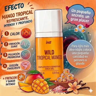 Gel succión de clitoris sabor mango